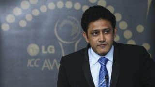 Anil Kumble receives “Coach of the Year” award Anil Kumble receives “Coach of the Year” award